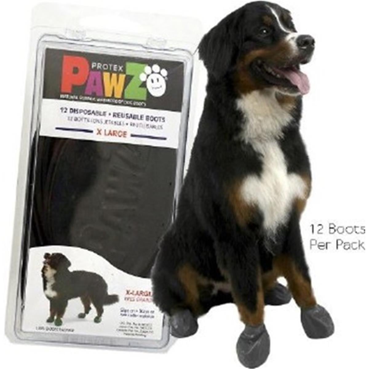 Pawz Siyah Large Köpek Galoşu