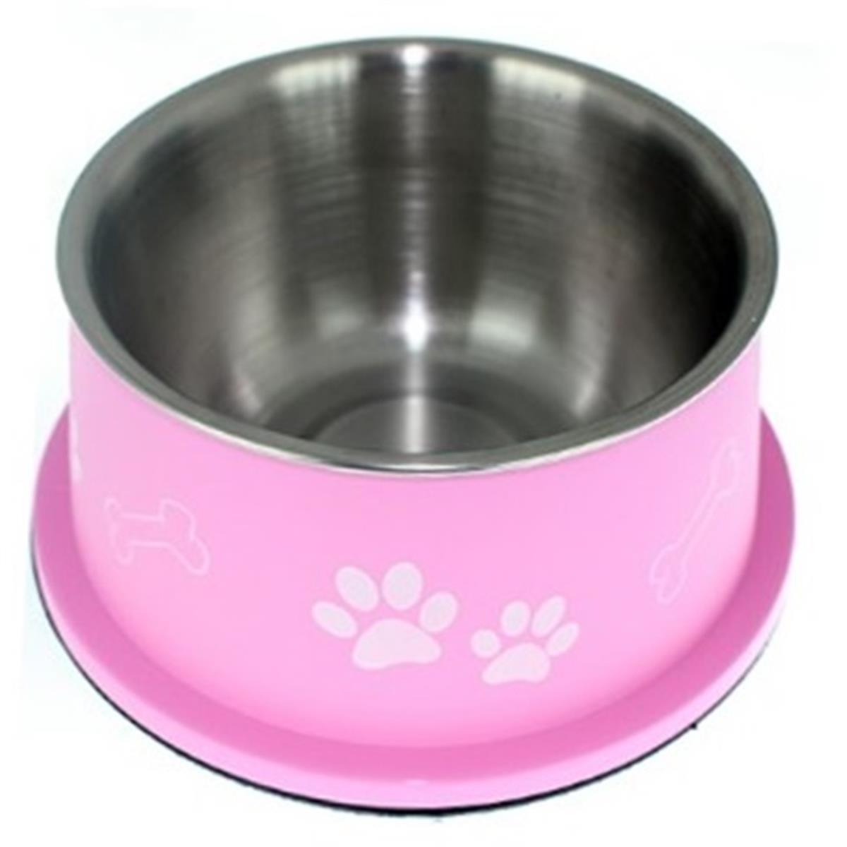 Pembe Desenli Cocker Mama ve Su Kabı 500ml