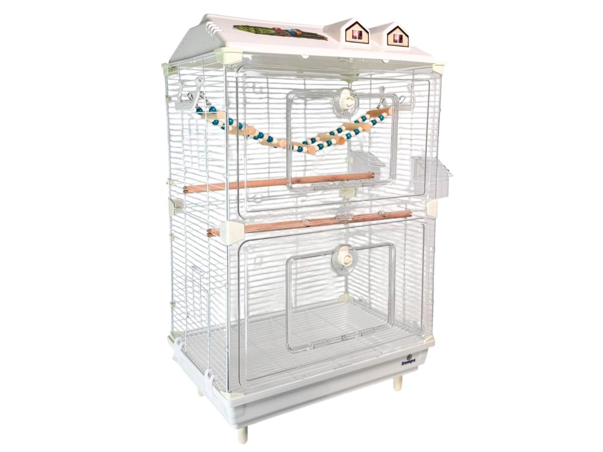 Zampa Skylark Kuş Kafesi 47X30X77cm