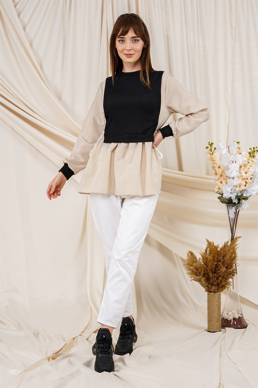 تونيك للنساء أسودT2115