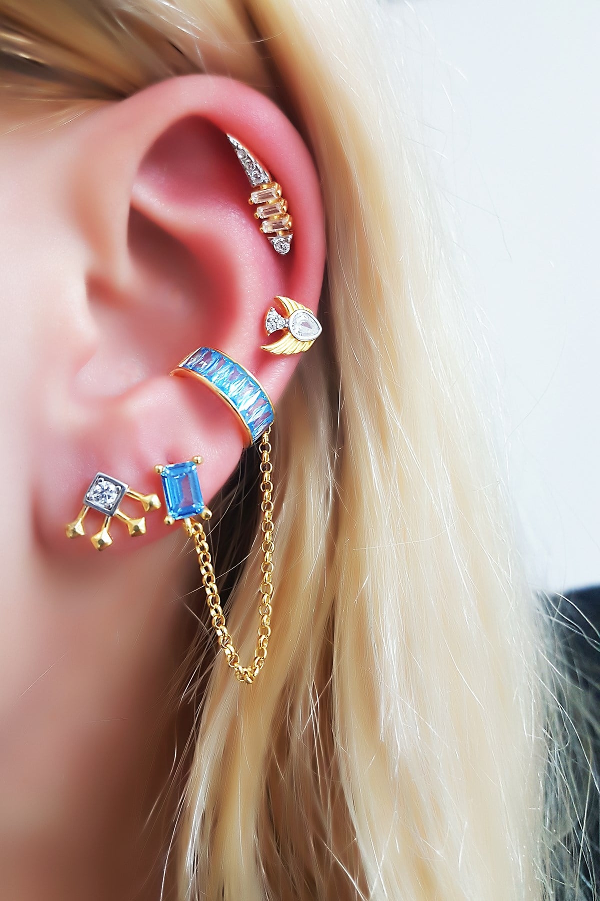 FISH MODEL GÜMÜŞ PİERCİNG