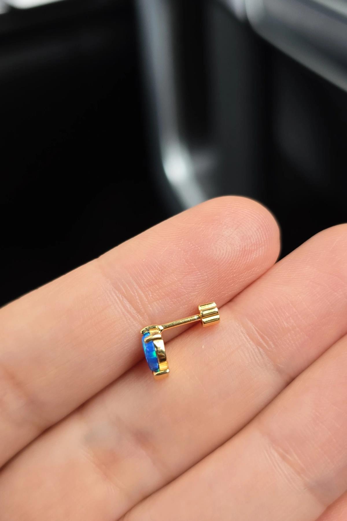 İTHAL 3LÜ OPAL GÜMÜŞ PİERCİNG