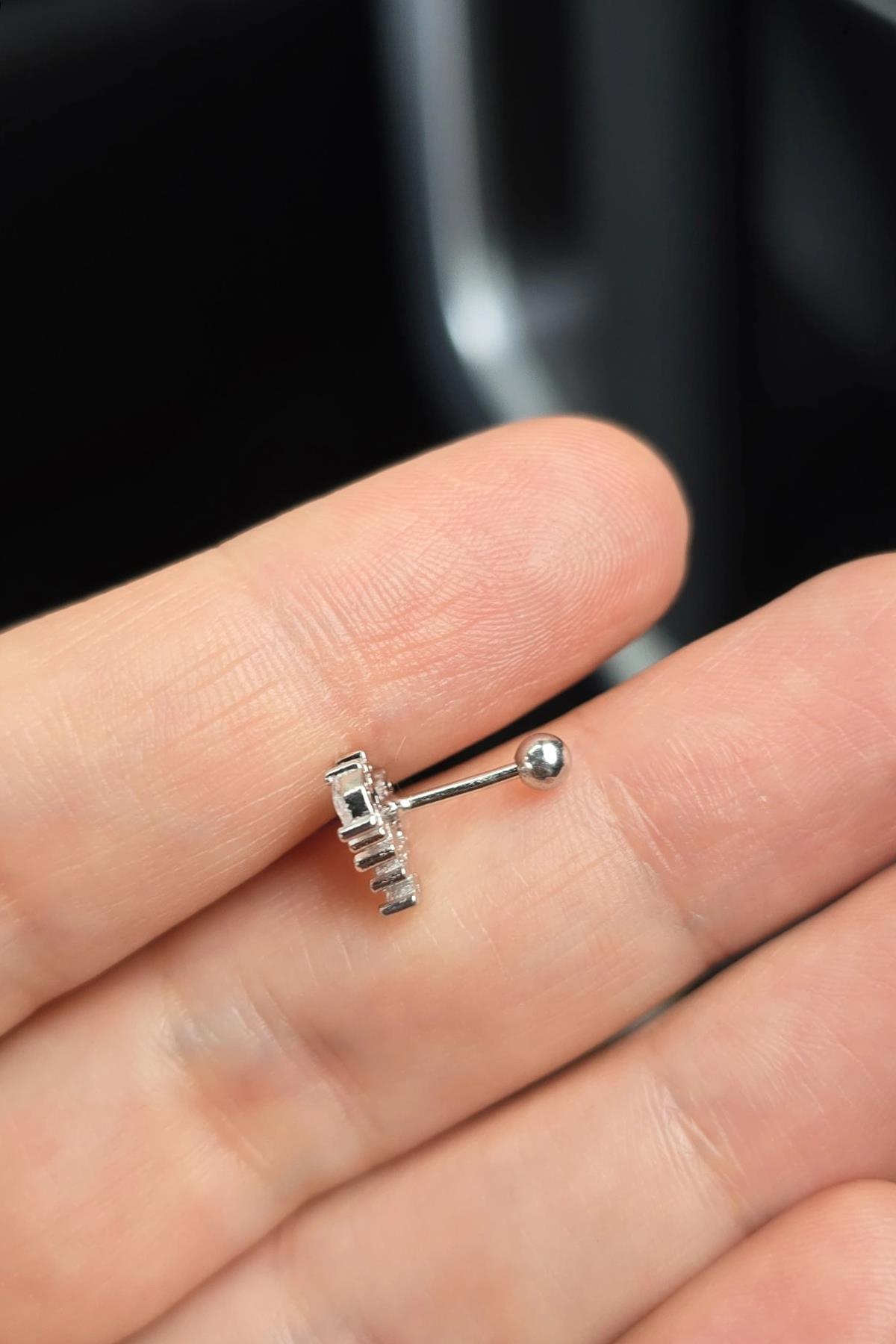 İTHAL 5 Lİ DAMLA GÜMÜŞ PİERCİNG