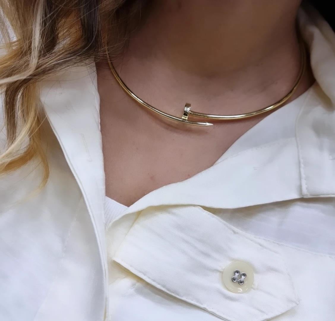 İTHAL CT ÇİVİ SADE GÜMÜŞ KOLYE