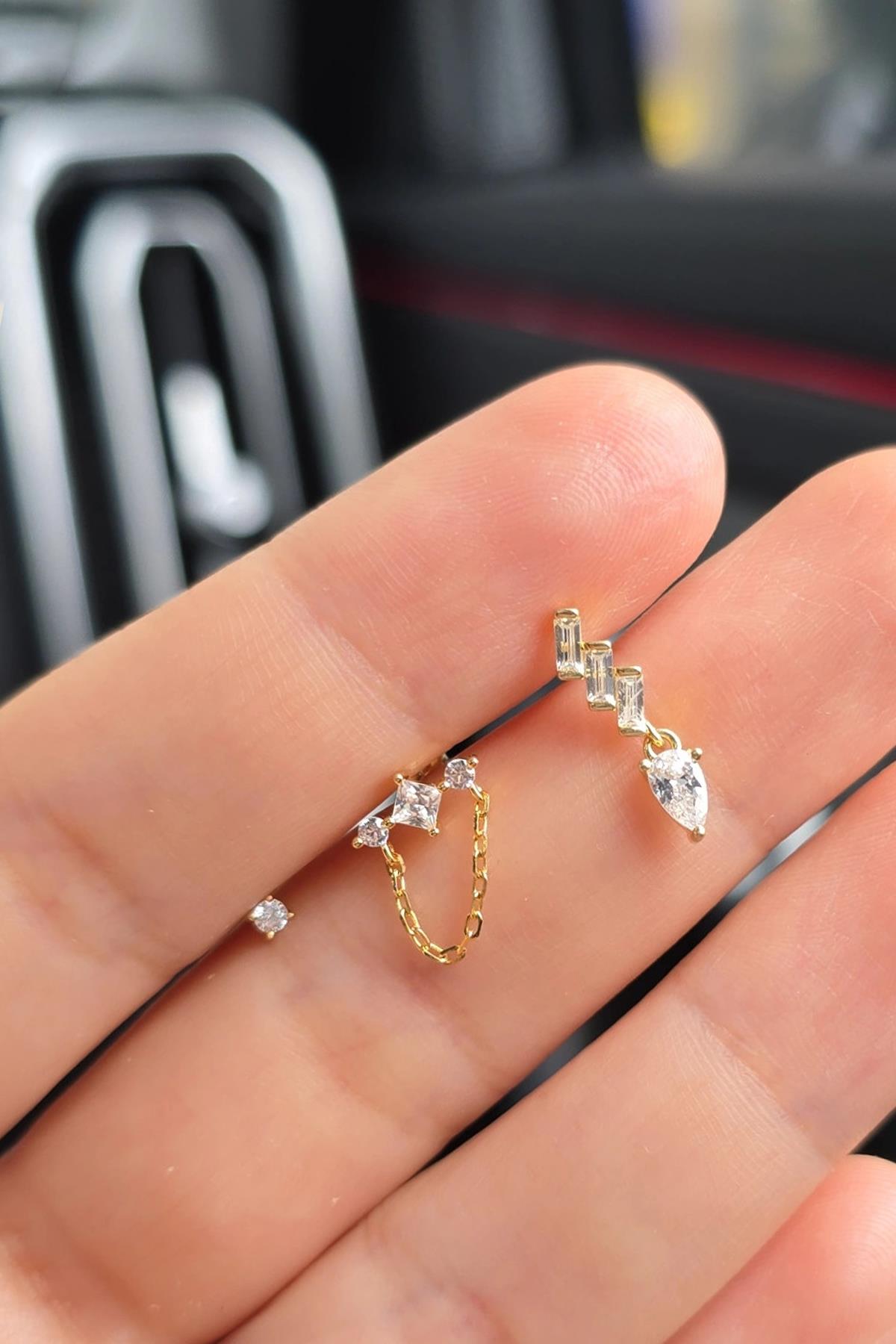 İTHAL DAMLA BAGET GÜMÜŞ PİERCİNG