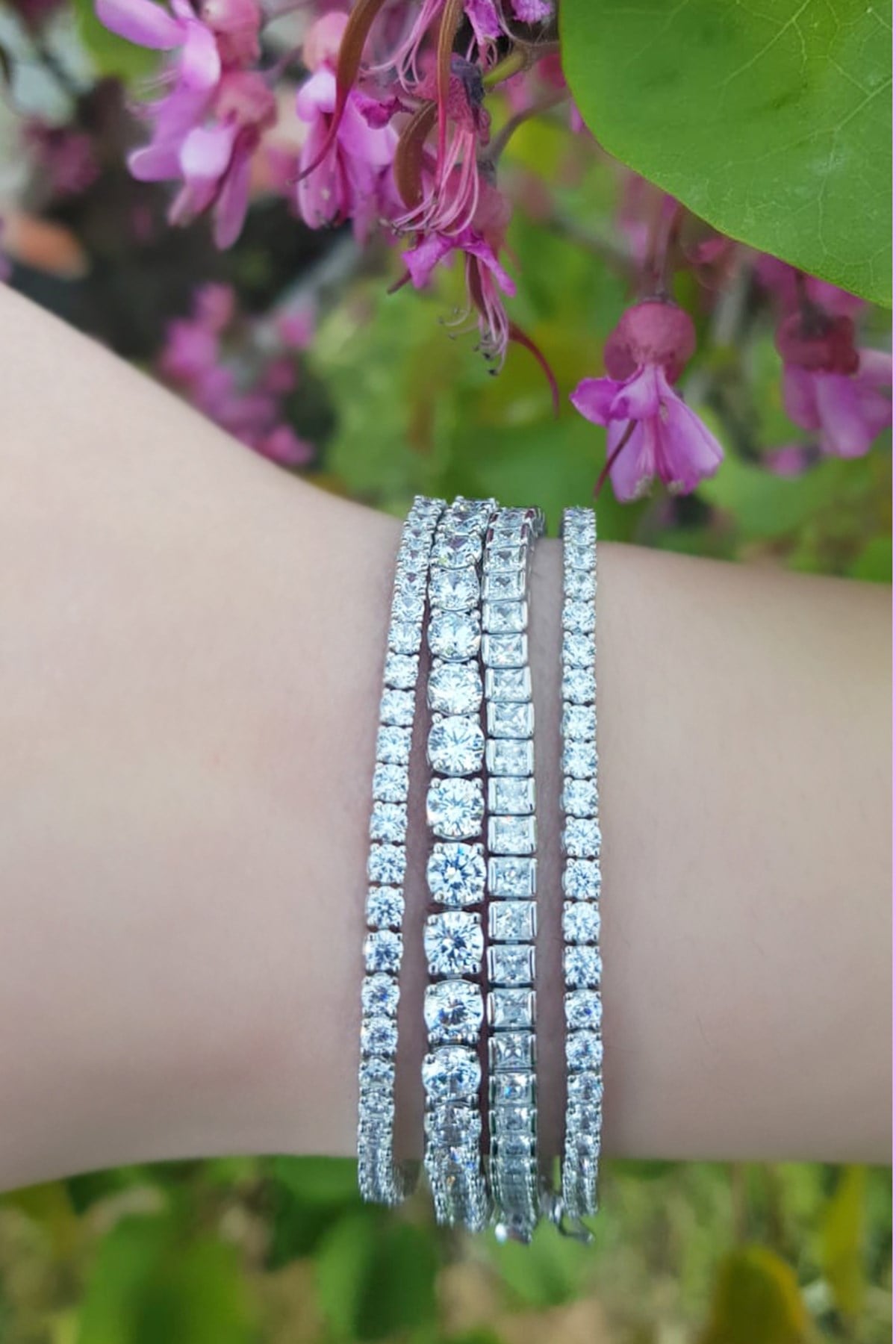 IMPORTED WATERWAY 3.5 MM SILVER BRACELET