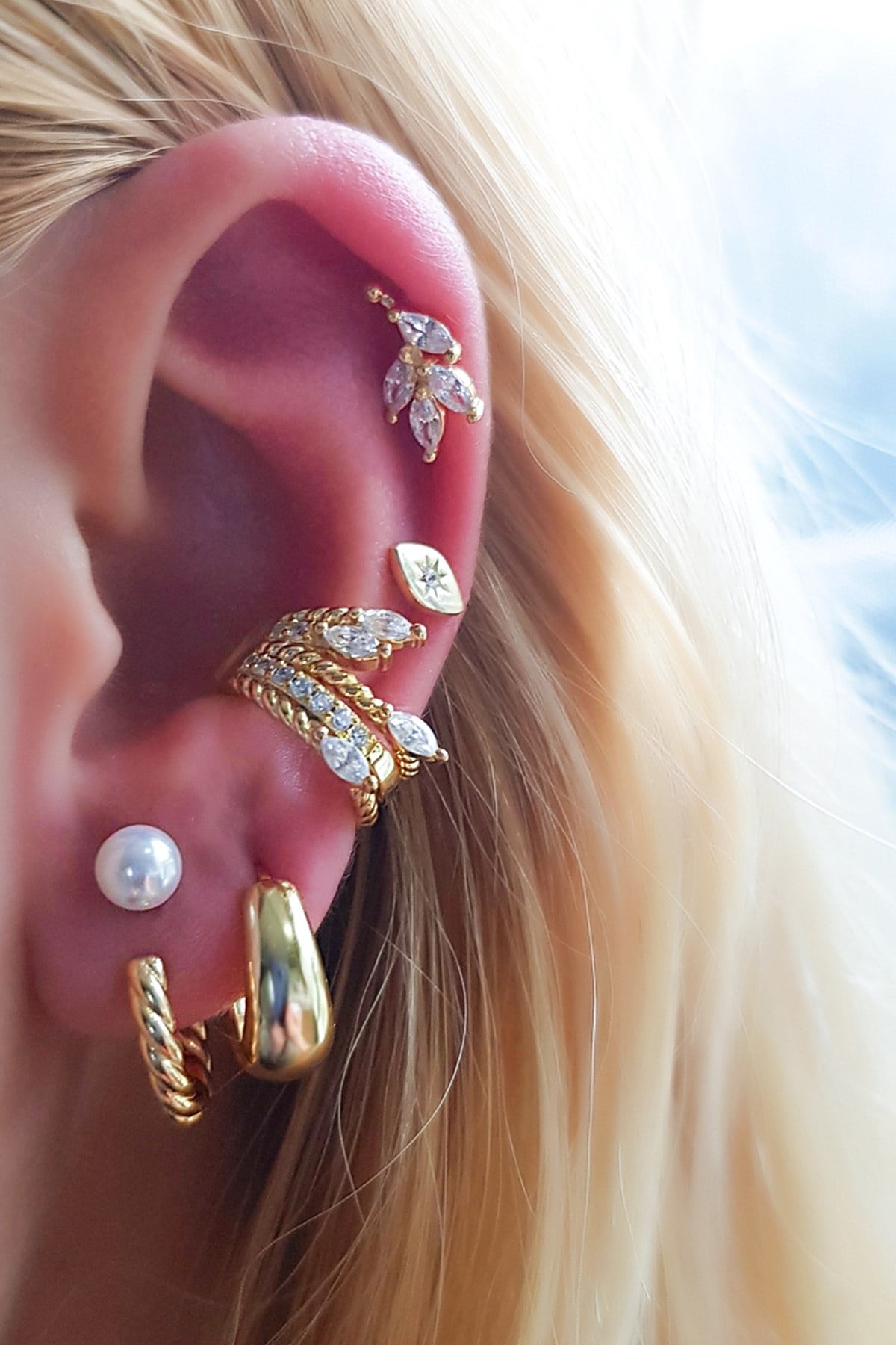 İTHAL TEKLİ MİNİ GALAL GÜMÜŞ PİERCİNG KÜPE