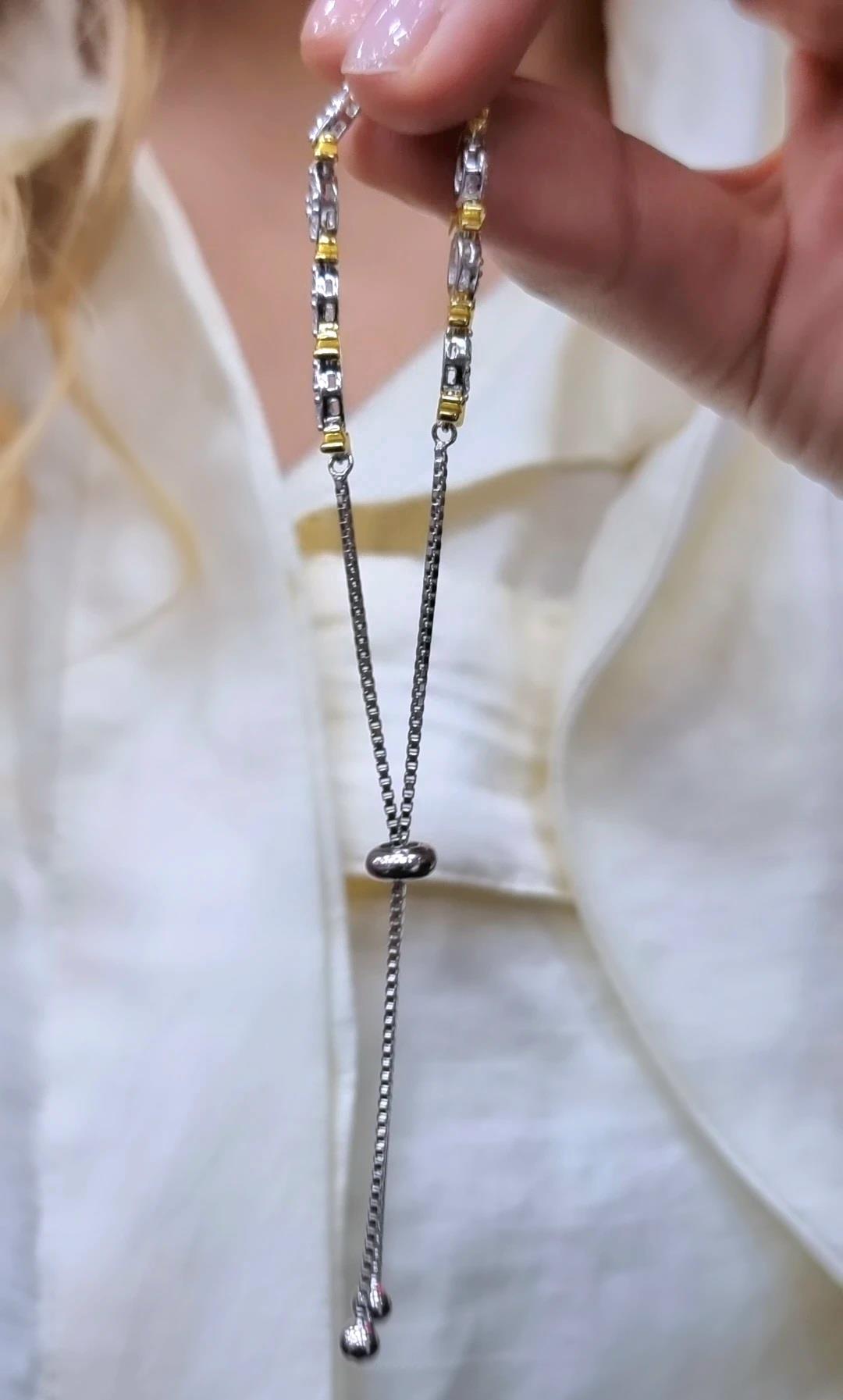 İTHAL TİF ÇAPRAZ ASANSÖRLÜ GÜMÜŞ BİLEKLİK 