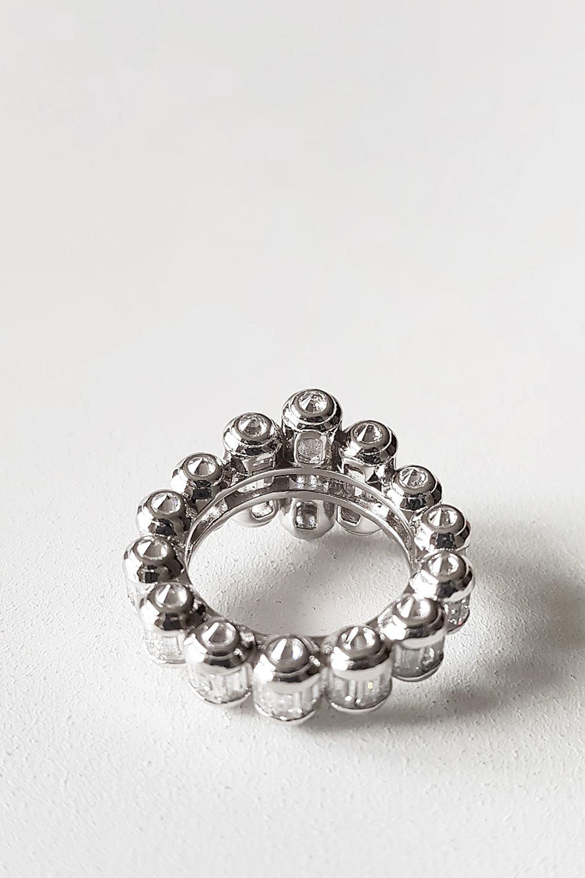 İTHAL VIP ÖZEL SERİ BAGET TAMTUR 7 GÜMÜŞ YÜZÜK