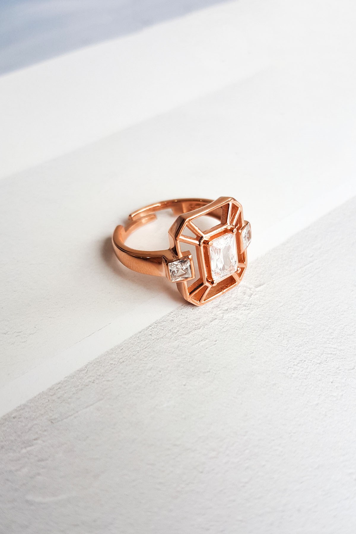 Never Ending Crystal Gümüş Yüzük