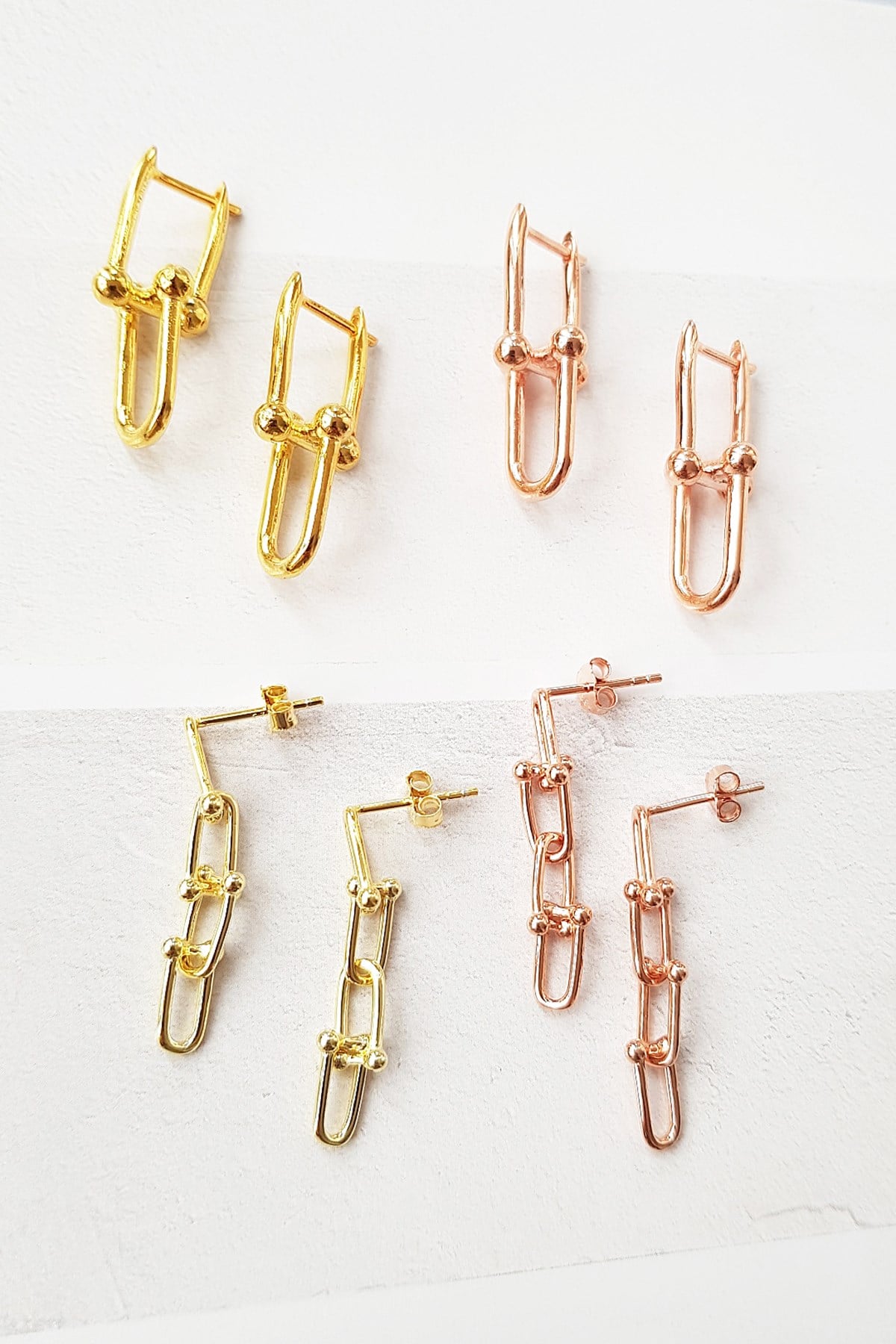 TEKLİ İTHAL MİNİ LONG TİFF GÜMÜŞ KÜPE