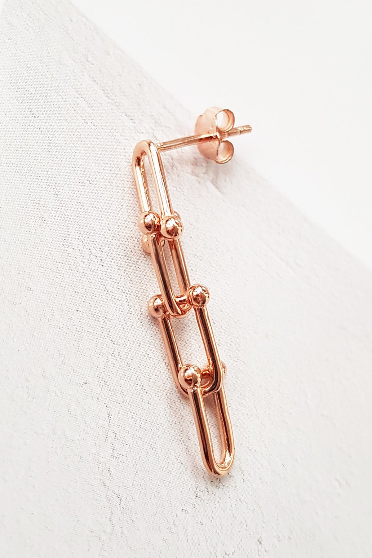 TEKLİ İTHAL MİNİ LONG TİFF GÜMÜŞ KÜPE