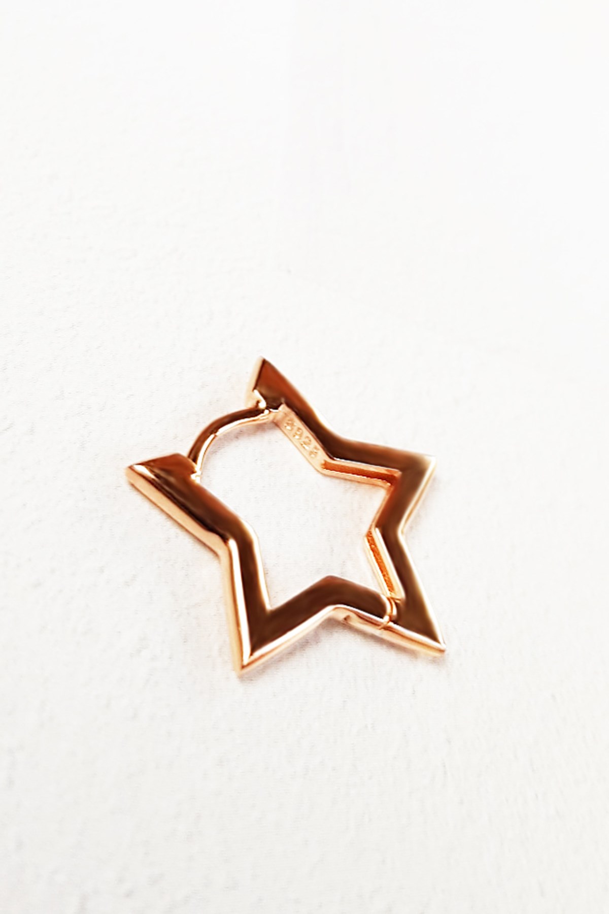 TEKLİ İTHAL STAR GÜMÜŞ KÜPE