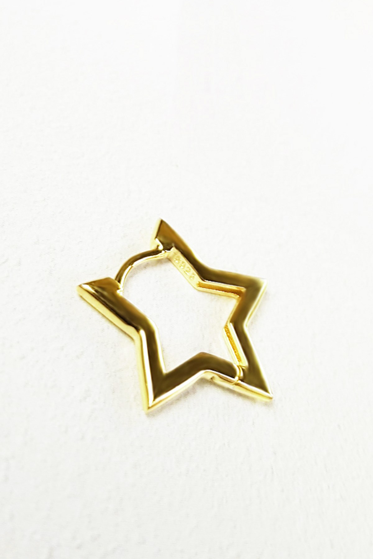 TEKLİ İTHAL STAR GÜMÜŞ KÜPE