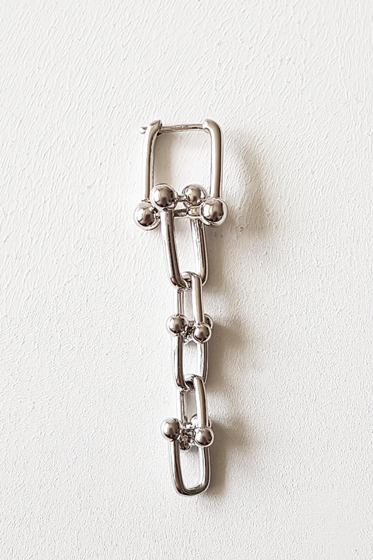 TEKLİ İTHAL UZUN TİFF MİNİ GÜMÜŞ KÜPE