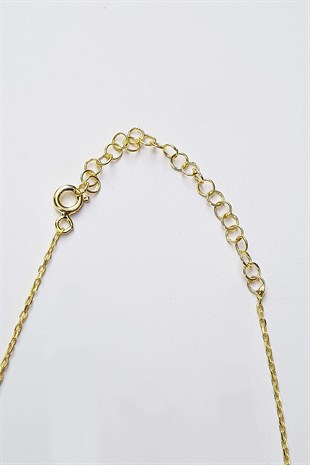 BLUE EYES GÜMÜŞ KOLYE