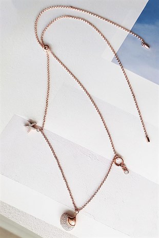 Deniz Kabuğu Gümüş Kolye