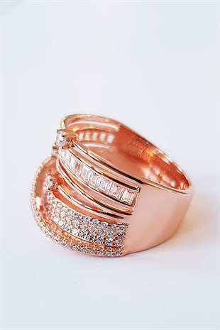 Italyan Özel Tasarım Gümüş Yüzük