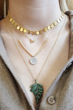 İTHAL MİNİMAL YILDIZ GÜMÜŞ KOLYE