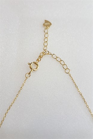 İTHAL MİNİMAL YILDIZ GÜMÜŞ KOLYE