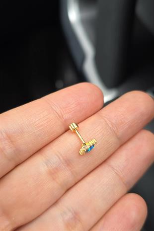 İTHAL PRENSES OPAL GÜMÜŞ PİERCİNG