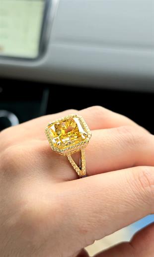 İTHAL SARI TAMTUR DAMLA GENİŞ VIP GÜMÜŞ YÜZÜK 