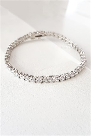 Ithal Suyolu 3 MM Gümüş Bileklik