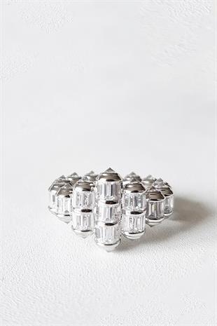 İTHAL VIP ÖZEL SERİ BAGET TAMTUR 7 GÜMÜŞ YÜZÜK