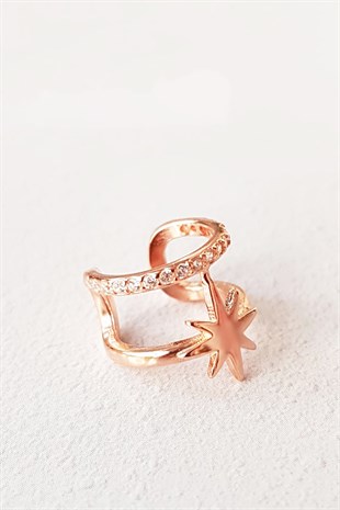 IMPORTED ROSE SILVER CHIRP WITH STARRY STONES