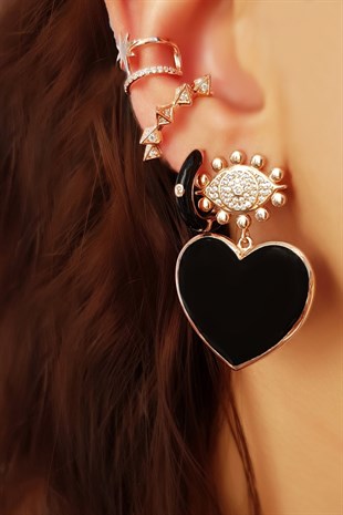 IMPORTED ROSE SILVER CHIRP WITH STARRY STONES