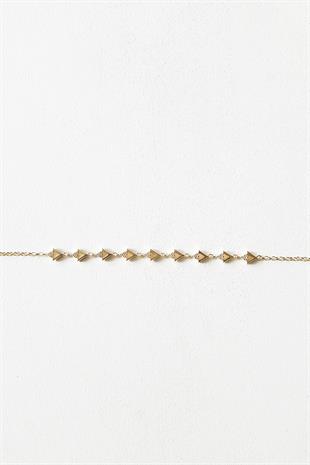 MİNİ ÜÇGEN TRİA GÜMÜŞ BİLEKLİK