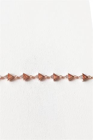 MİNİ ÜÇGEN TRİA GÜMÜŞ BİLEKLİK