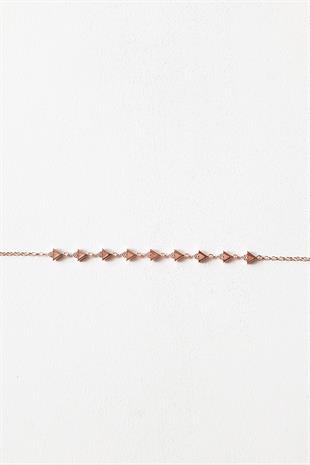 MİNİ ÜÇGEN TRİA GÜMÜŞ BİLEKLİK