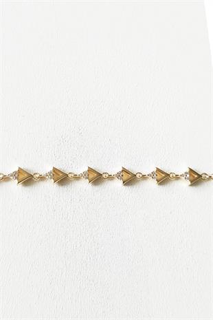 MİNİ ÜÇGEN TRİA GÜMÜŞ BİLEKLİK