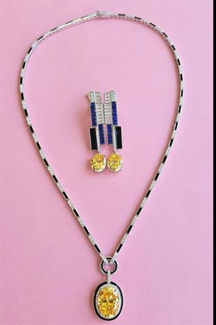 İTHAL PREMİUM BUZ KESİM OVAL GÜMÜŞ KOLYE