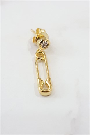 TEKLİ ÇENGEL GÜMÜŞ KÜPE