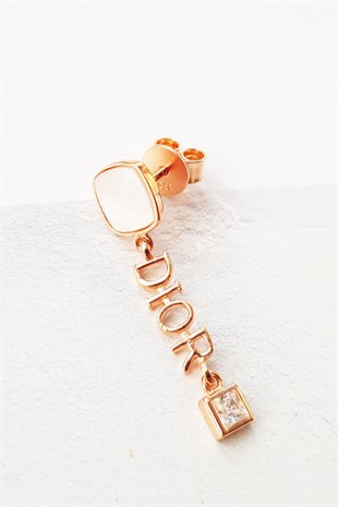 TEKLİ İTHAL D TAŞLI GÜMÜŞ KÜPE