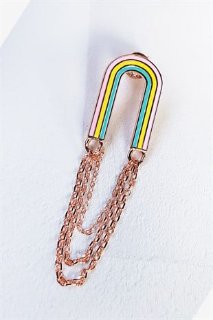 TEKLİ İTHAL RAİNBOW GÜMÜŞ KÜPE