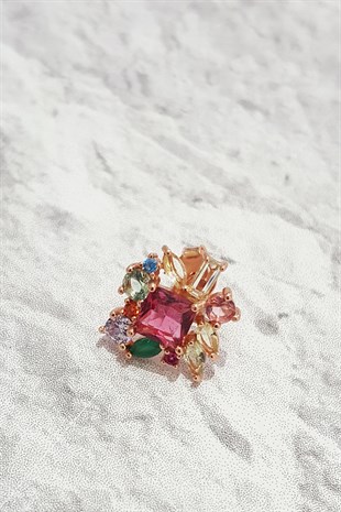 TEKLİ İTHAL SHINE FANCY ZİRKON GÜMÜŞ KÜPE