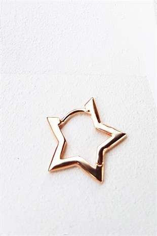TEKLİ İTHAL STAR GÜMÜŞ KÜPE