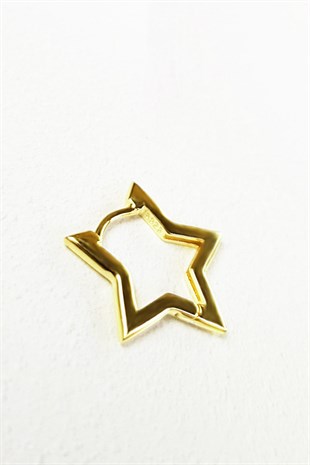TEKLİ İTHAL STAR GÜMÜŞ KÜPE