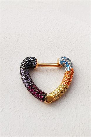 TEKLİ MİNİ LOVELY KARIŞIK İTHAL GÜMÜŞ KÜPE