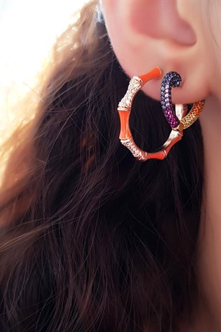 TEKLİ MİNİ LOVELY KARIŞIK İTHAL GÜMÜŞ KÜPE