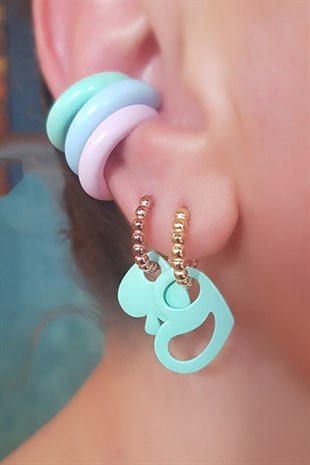 TEKLİ MİNT GÜMÜŞ KÜPE