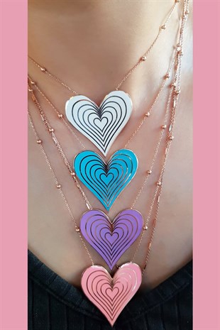 TOPLU İLLÜZYON GÜMÜŞ KOLYE