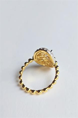 TOPLU İTHAL MOZANİT OVAL TAŞLI GÜMÜŞ YÜZÜK