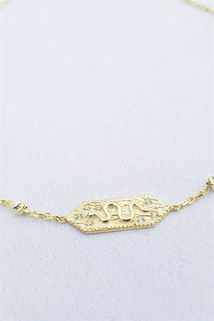 YILAN FİGÜRLÜ GÜMÜŞ HALHAL