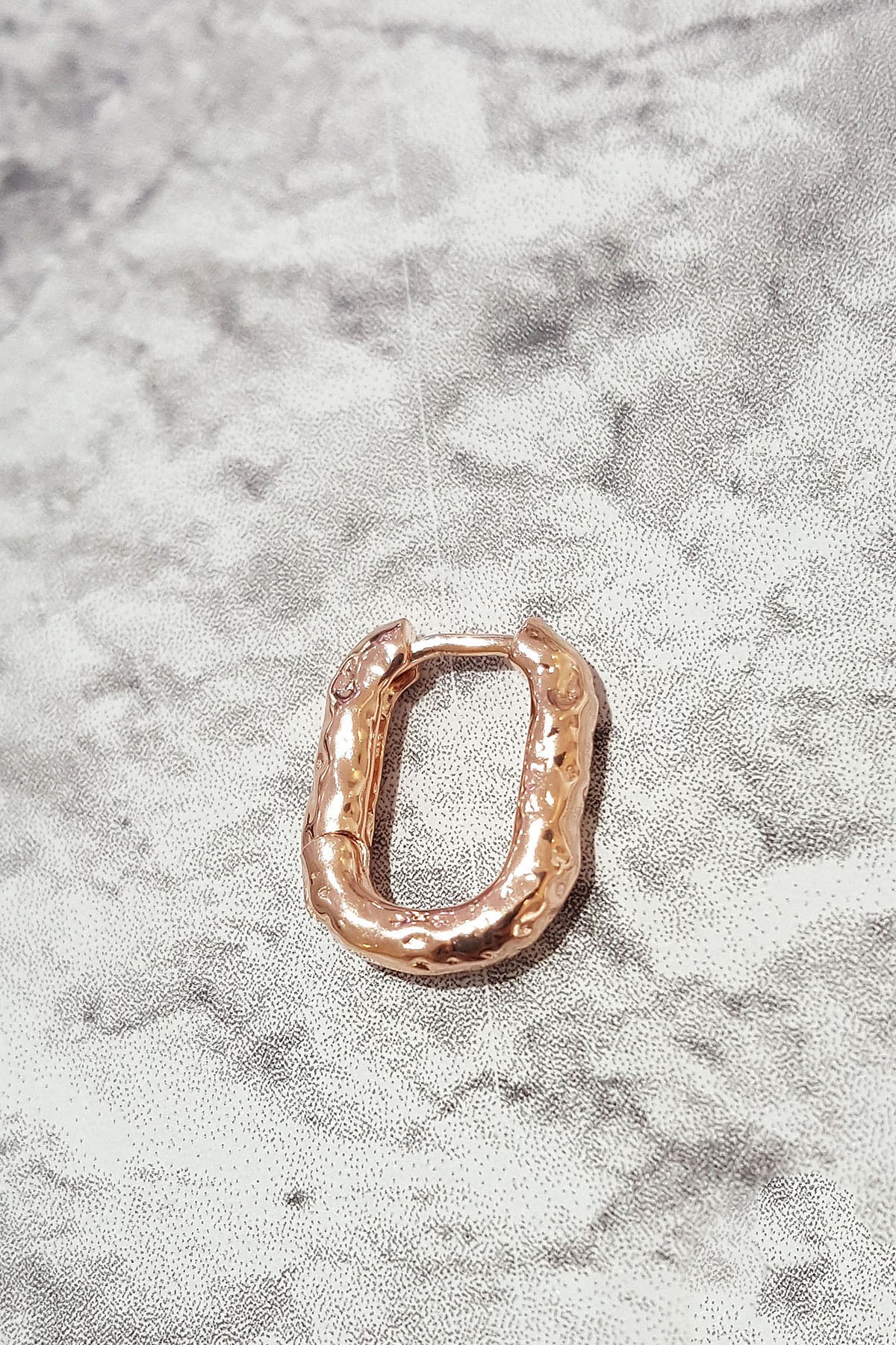 TEKLİ ELİPS GÜMÜŞ KÜPE