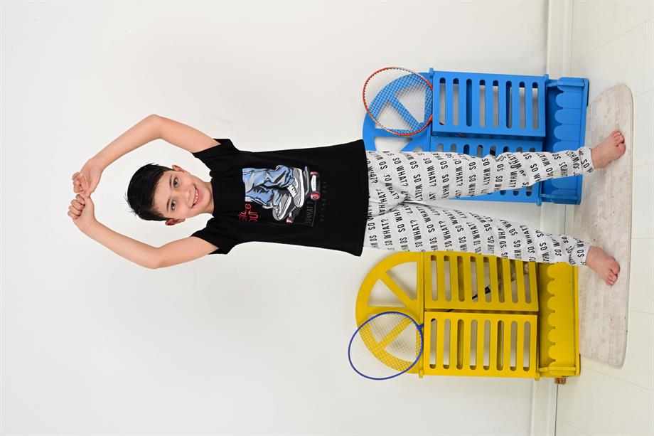 erkek çocuk kısa kollu pijama takımı so what skate model siyah