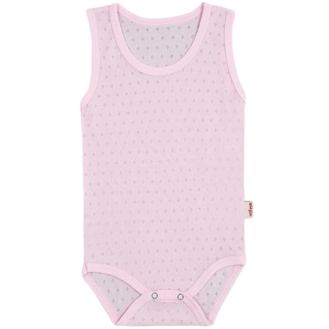 Pembe Jakarlı Body